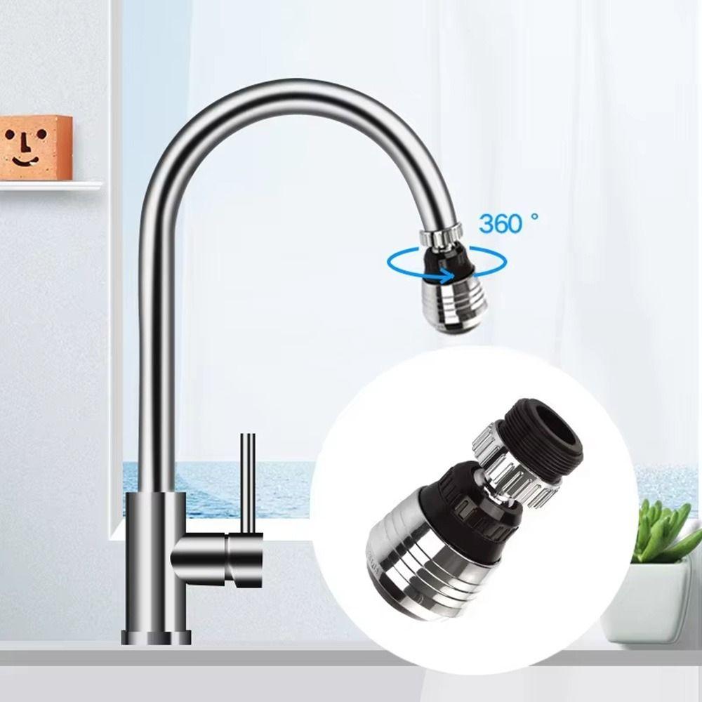 Water Saver Kitchen Faucet Aerator 360° Rotating Anti-Splash Sprayer Taps Applications