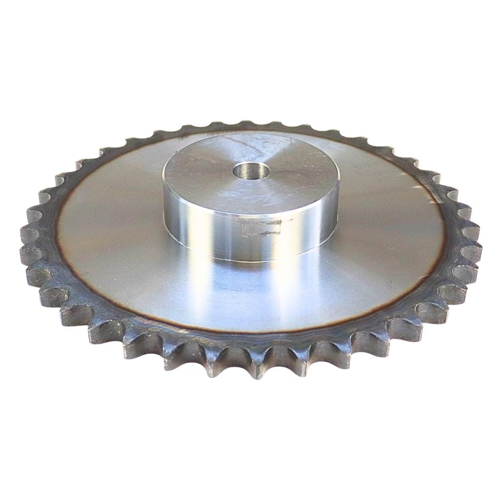 Hardened chain sprocket with flange, hub 16B-1 (R1 1) Z-38 outer diameter - 319.2 MORGA