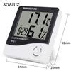 Room LCD Electronic Digital Temperature Humidity Meter Thermometer Hygrometer Weather Station HTC-1