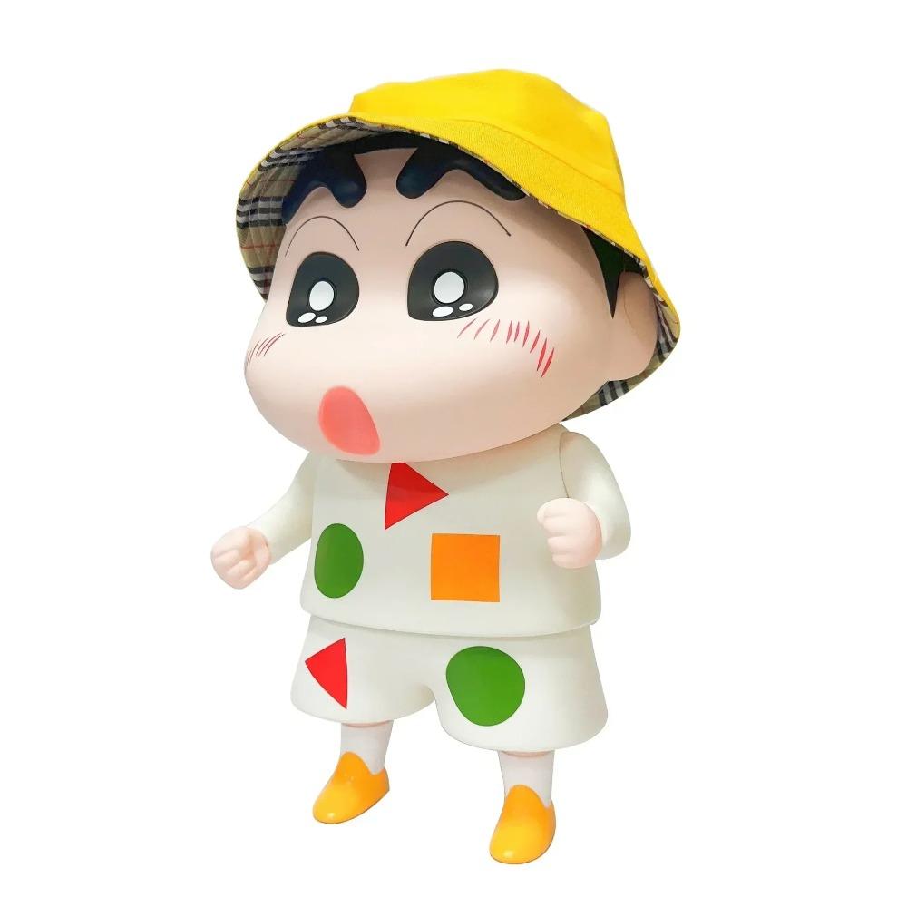 Crayon Shin-Chan Figure Anime Figures Model Personalized Creative Figures 1:1 Large Vinyl Superman Shinchan Figure Ornaments Toy