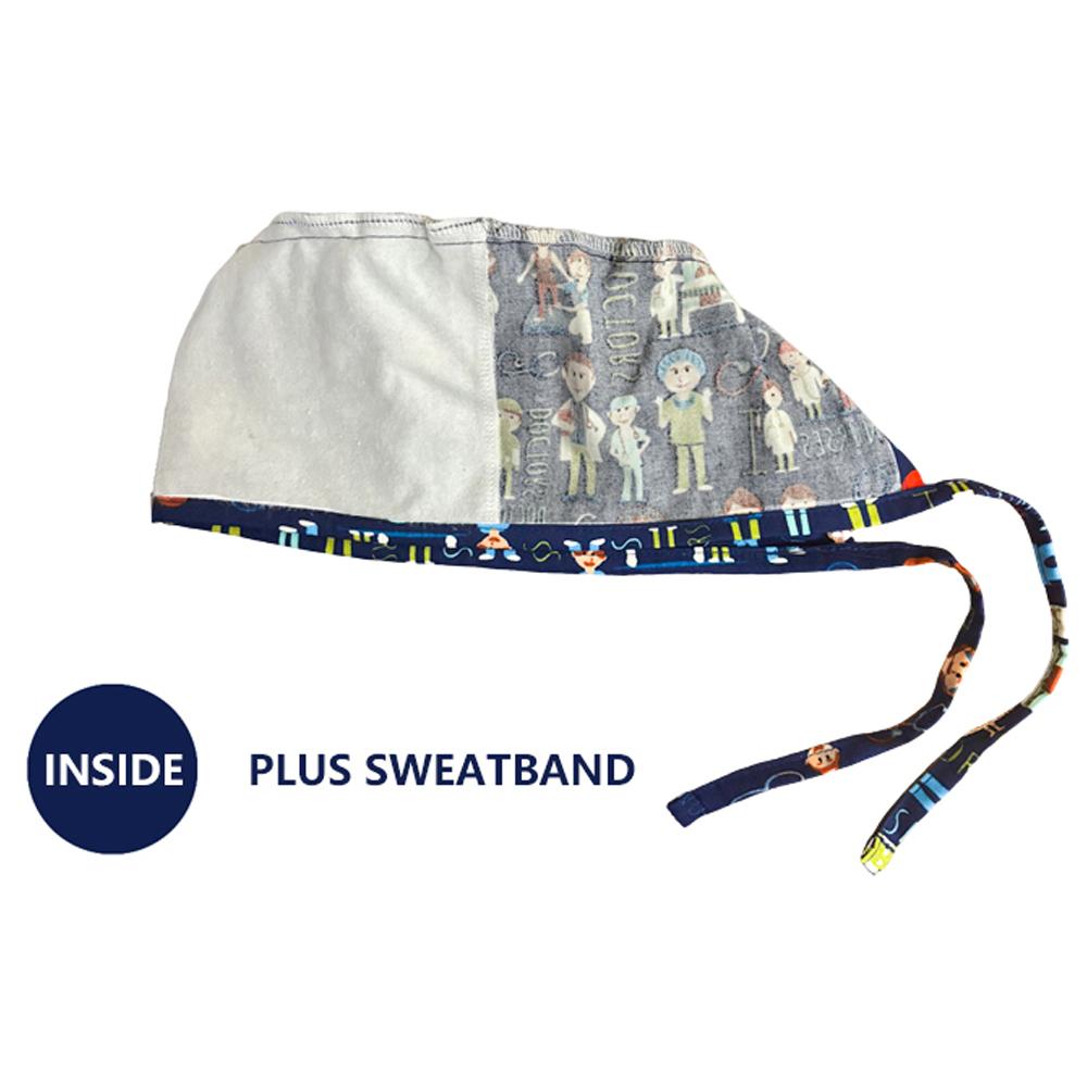 Новая шапочка-скруб с рисунком матки для гинеколога/акушера, медицинская шапка для медсестры, шапка для работы в отделении родов для женщин и мужчин, 100% хлопок, хирургические шапочки