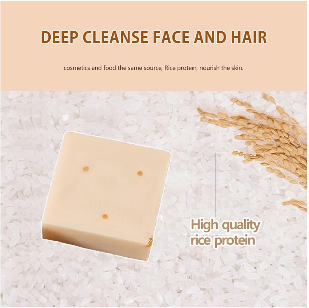 Thai Rice Soap – 65g | Natural Facial Cleansing Bar