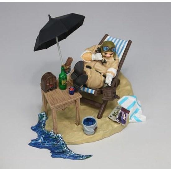 Fine Mold Studio Ghibli Vignette Collection No.1 Porco from Rosso Hideout Non-Scale Plastic Model GV1 Molding Color