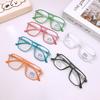 Children'S Minimalist Highly Finished Glasses Men'S And Women'S Frame Half Frame Light Student Spare Glasses