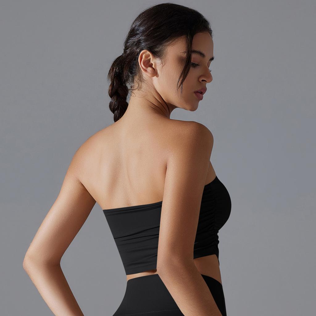 Однотонное платье для йоги с облегающим верхом, плиссированное, с защитой от скольжения, облегающее, противоскользящее, спортивное нижнее белье для бега, одежда для фитнеса