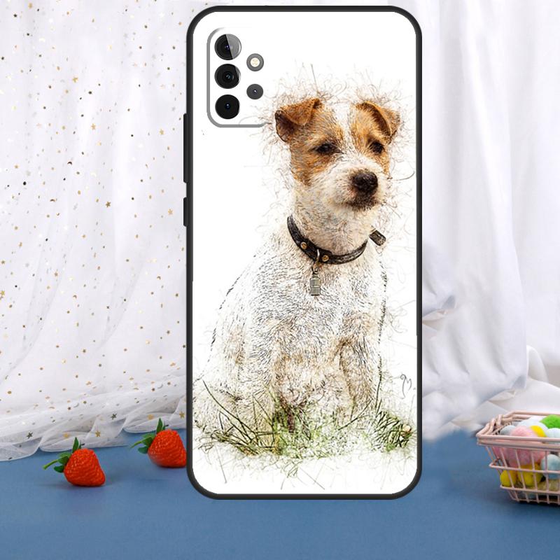 Чехол Jack Russell Terrier для Samsung Galaxy A15 A55 A35 A53 A33 A13 A36 A56 A26 A16 A22 A32 A52 A54 A34 A05 A06