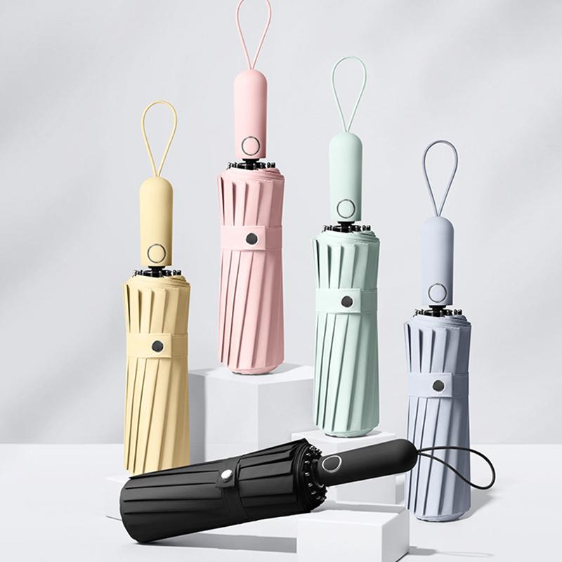 Автоматический ветрозащитный прочный складной зонт с 16 костями для женщин, солнцезащитный козырек большого размера, 48 ребер, зонтик от солнца, зонтики для гольфа