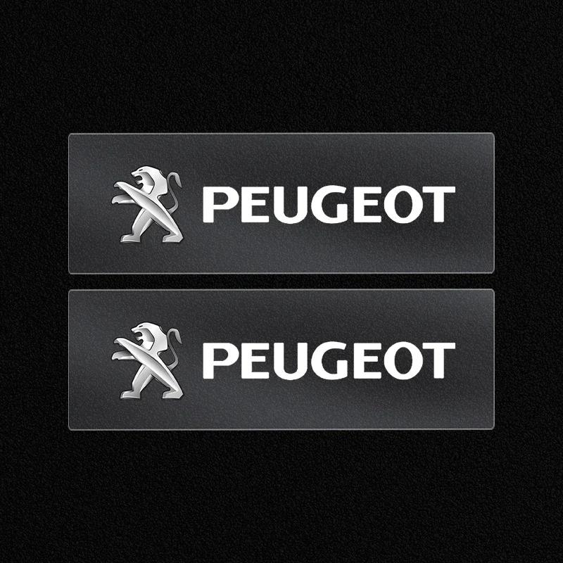 2026 Hot Car Sticker Car Door Handle Sticker Rearview Mirror Protective Decal Stickers For Peugeot 206 207 208 307 308 508 106 1