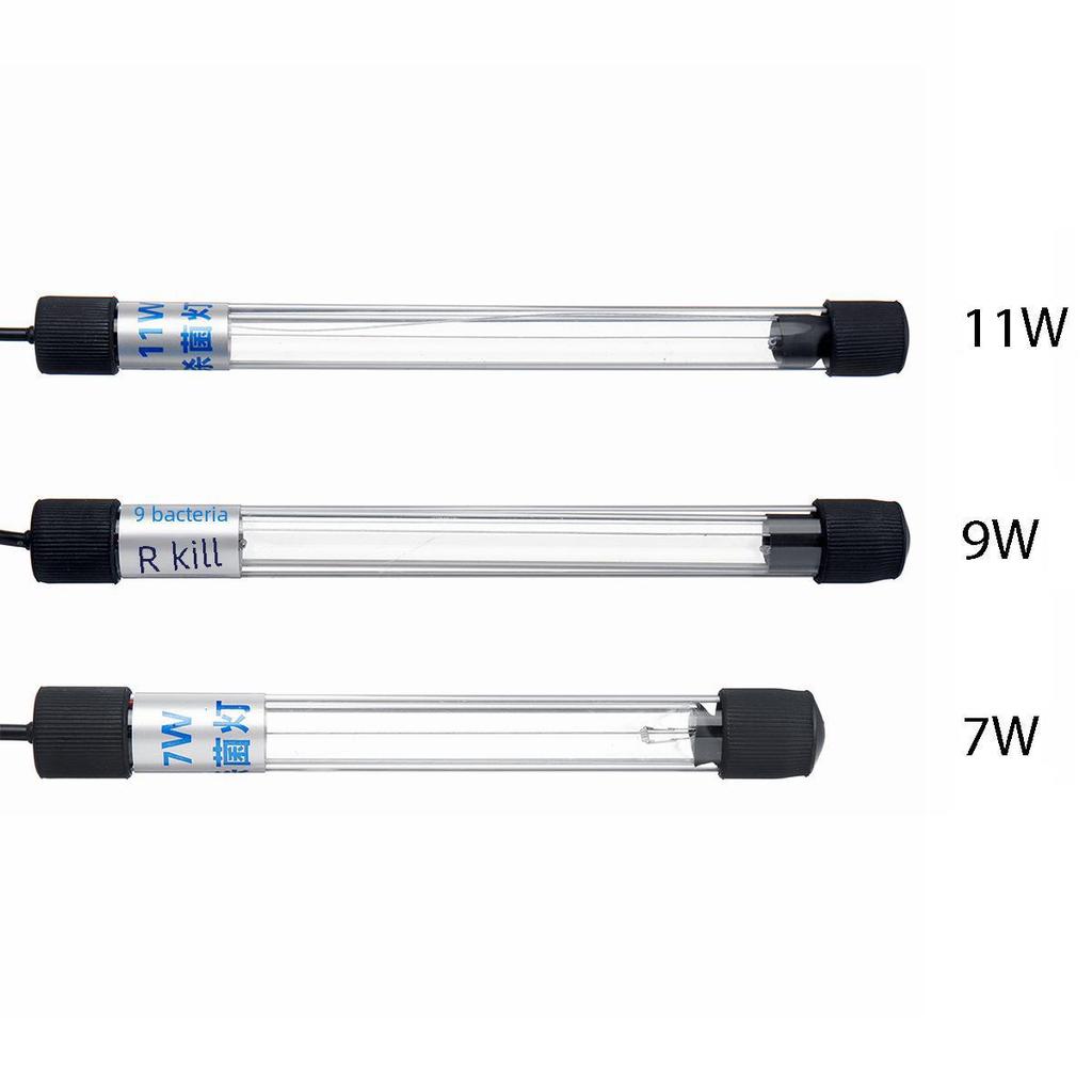 UV Sterilizer Lamp for Aquariums, Fish Tanks & Ponds - Submersible Water Purification & Disinfection Solution