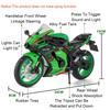 1:Масштаб 9 1299 Модель мотоцикла Kawasaki ZX-10R Игрушечная машинка Литой металл Амортизация Гоночные модели мотоциклов Подарки на день рождения для мальчиков