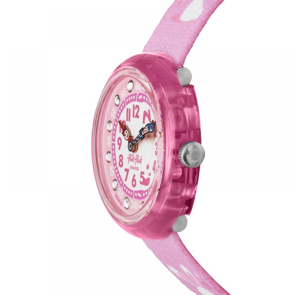 Flick Flock Fbnp143 Мистический Лес Такой Милый Детские Часы Nato