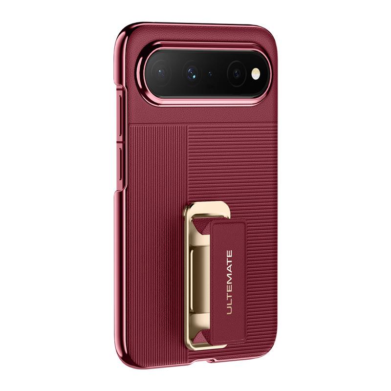 Подходит для чехла для мобильного телефона Huawei Pura X View, ремешка на запястье, металлического вращающегося держателя, гальванизированного чехла с узором под кожу, противоударного чехла