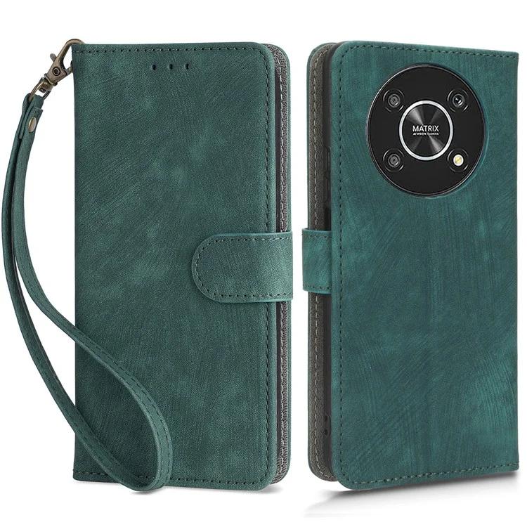 Для Honor Magic4 Lite 5G/X9 5G/X30 5G чехол-сумка для телефона RFID-кошелек с блокировкой кожаный чехол-подставка для телефона с ремешком