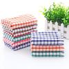 Кухонное полотенце, кухонное полотенце, тряпка для посуды, впитывающее хлопковое жаккардовое клетчатое полотенце