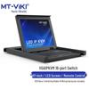MT-viki 16-портовый IP-KVM-переключатель с удаленным доступом и встроенной 17-дюймовой LED-консолью