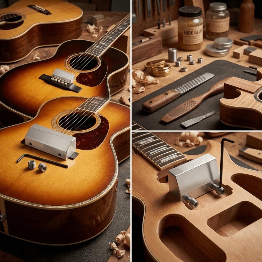 Aluminum Alloy Fret Press Caul Fingerboard Inserts Silver Fret Press Caul Stringed Instrument