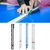 Sewing Gauge Metal Fabric Quilting Ruler Hem Measuring Gauge Sewing Measuring Tool for Fabric Knitting Sewing Hemming