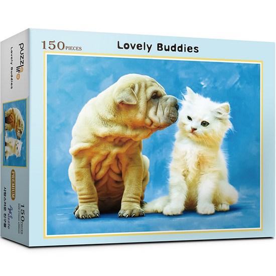 Puzzle Life Lovely Friends Jigsaw Puzzle PL150-43, Korean Popular Puzzles