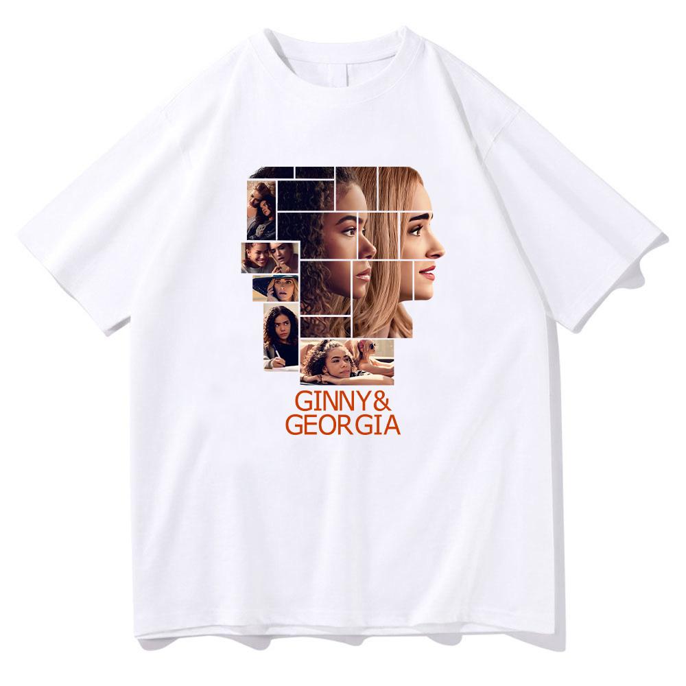 Ginny & Georgia 3 T Shirts Women Cotton Short Sleeve Tops Clothing New Creative Aesthetic Tee Adorable Graphic T Shirts Unisex