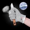 A Pair Anti Cut Proof Gloves Sale Grey Black Anti Cut Level 5 Safety Work Gloves Glass Cutting Safety Protection