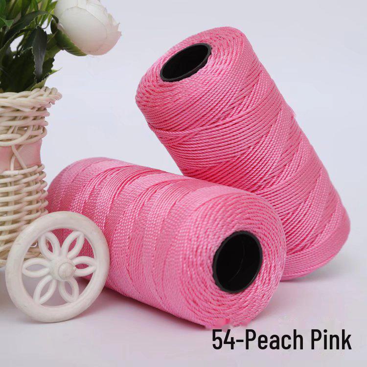 Ice Hemp Yarn: 3-Strand Hand-Woven Crochet DIY Kit