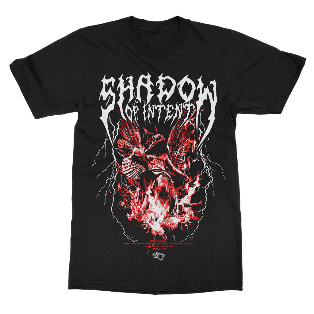 ZX Retro Shadow of Intent Band Graphic Cotton Tshirt Unisex Summer Short Sleeve Fashion Brand Tee Luxury Casual Vintage Retro Top