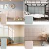 Thicken Tatami Self-adhesive Wall Mat Self-adhesive Anti-collision Wall Pad Home Decor