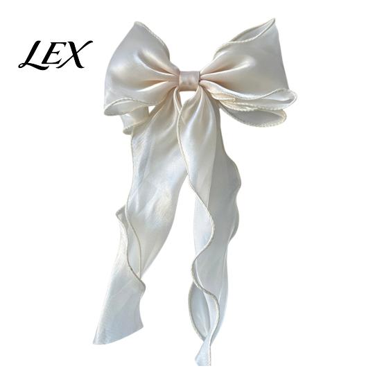 Decorative Curtain Tieback French Silky Bow Tieback, Window Holders Ties Living Room Accessories Backs, Drape Holdbacks for Home Bedroom Straps