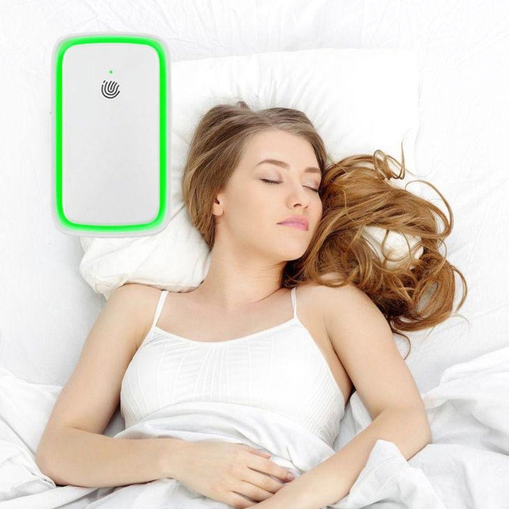 US UK EU Plug Air Cleaner Small Negative Ion Generator Odor Removal Air Ionizer  Basement