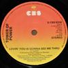 7-дюймовая пластинка TOWER OF POWER Lovin You Is Gonna See Me Thru SCBS6318 CBS 1978 UK SoulFunk Б/у