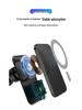X16 Магнитный беспроводной автомобильный держатель-зарядка для iPhone 12/13/15 Вт, алюминиевый сплав
