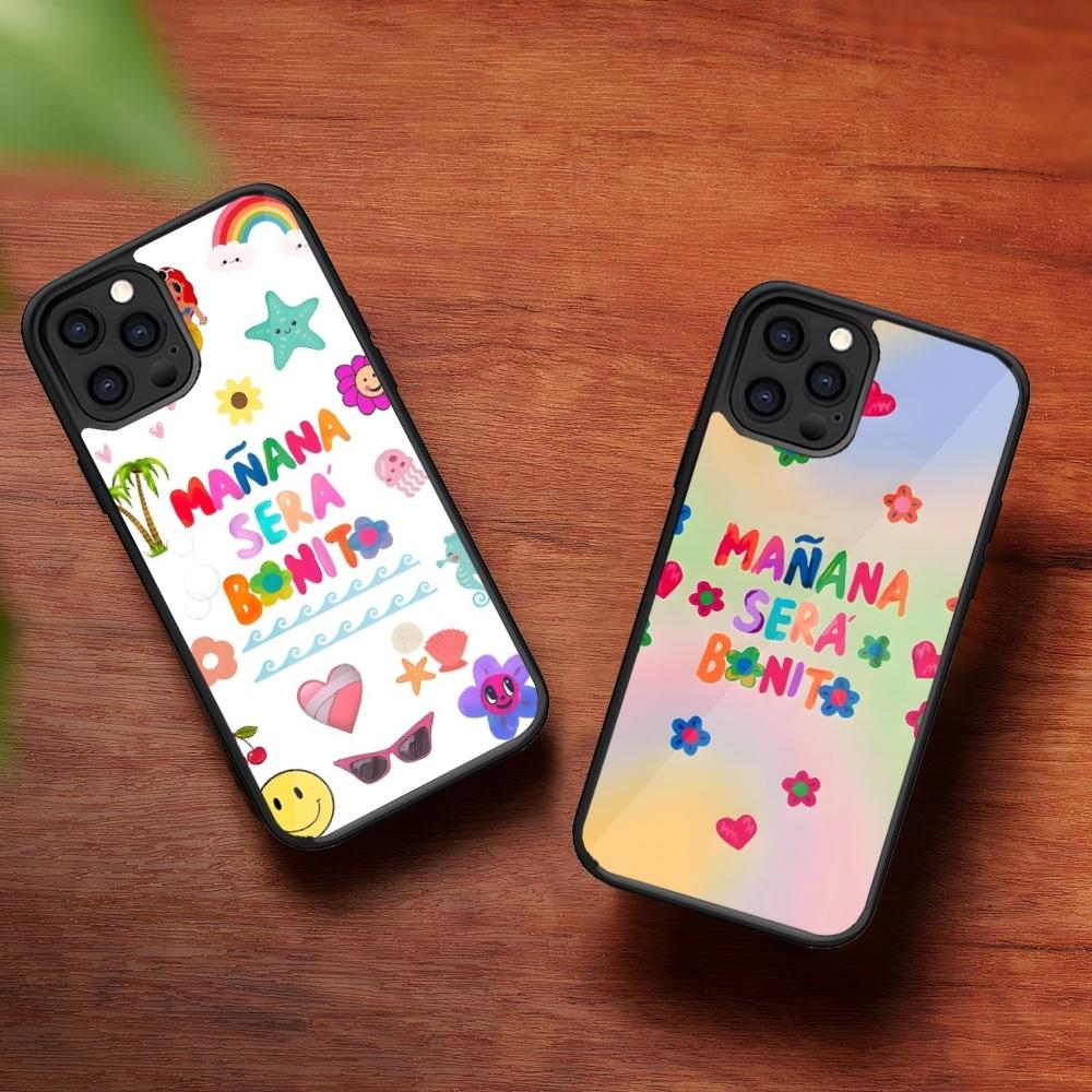 Чехол для телефона Karol G Manana Sera Bonito для Iphone 16 15 14 13 Pro Max 12 11 Mini 7 8 Plus Se Xr X Xs Fundas Оболочка PC+TPU Чехол
