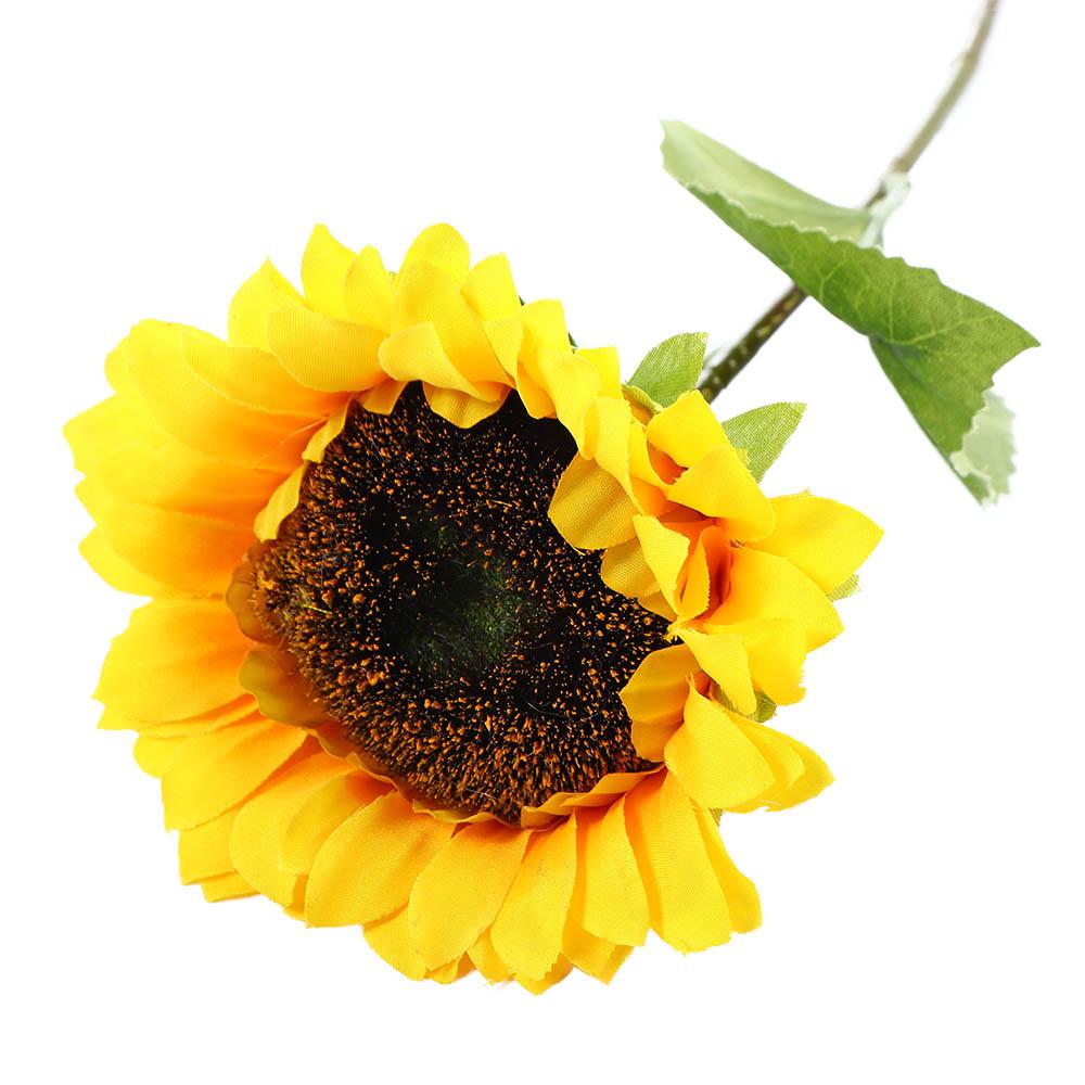 Realistic Home Layout Creative Artificial Sunflower Sunflower Bouquet Wedding Decor Flower DIY