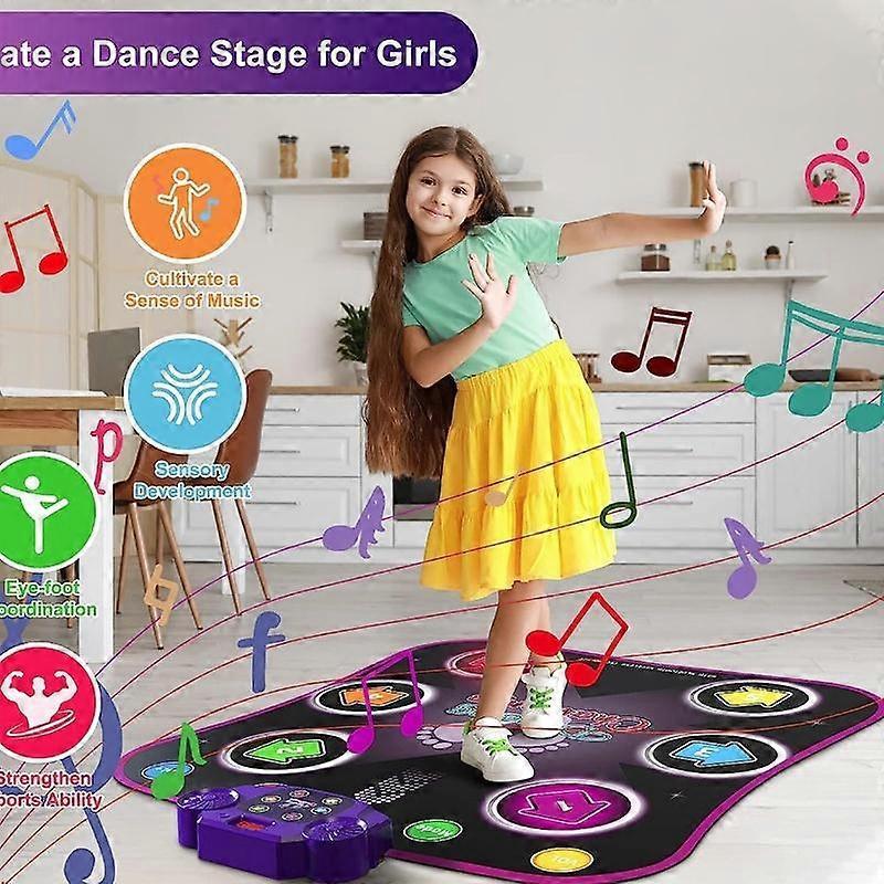 Children's dance mat Bluetooth music dance mat Children's electric dance mat parent-child game