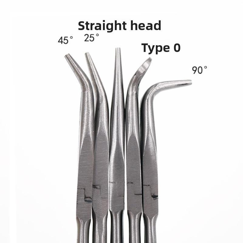 3/5Pcs Extra Long Nose Pliers Set, 11 Inch Straight & Bent Tip Mechanic Spanner & Clip Removal Tools for Car Repair