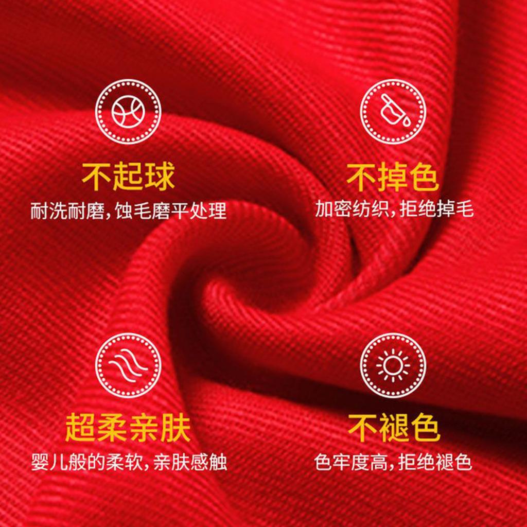 2025 Huihong Scarf Logo Embroidery Printing China Red Start Conference Opening Ceremony Red Scarf