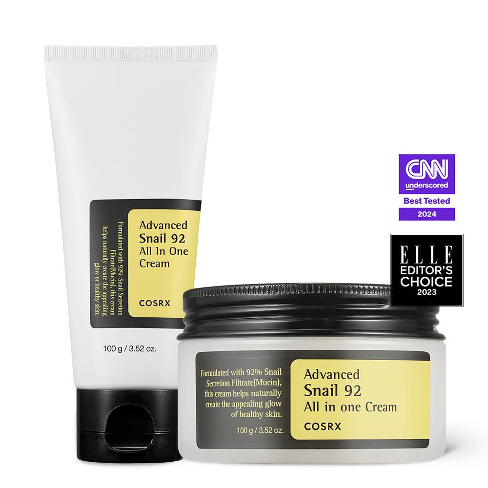 COSRX Advanced Snail 92 All in One Cream 100г – Успокаивающий и увлажняющий крем с муцином улитки