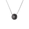 Necklace - LOLA VAN DER KEEN - Leonora - Rhodium-plated 925 Sterling Silver - Length 42 Cm - Zirconium Oxide