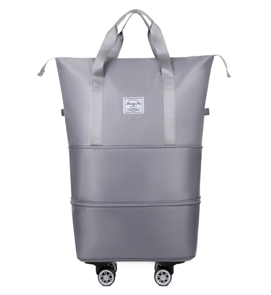 Универсальная расширяемая двухслойная дорожная сумка: Ручная кладь, Наплечная, Ручная Спортивная и Сумка для йоги на колесах