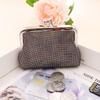 Women Small Wallet Creative Mini Coin Purse with Metal Hasp