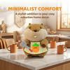 Back Cushion Groundhog Plush Toy Stuffed Animals Big Tooth Mouse Doll  Children Gift