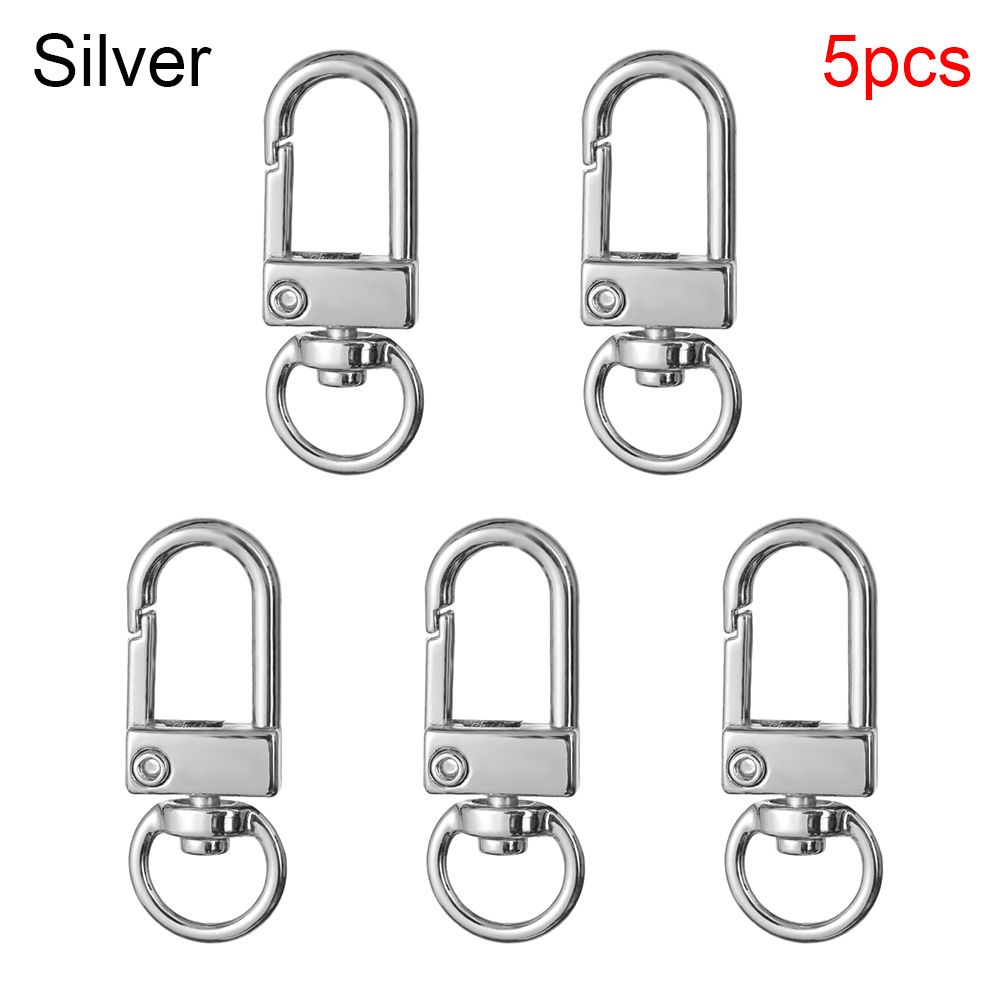 1/5 шт. фурнитура DIY брелок разъемное кольцо застежка-карабин воротник карабин для сумок пряжки для ремня
