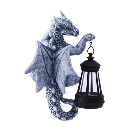 Драконье дерево Hugger с солнечным фонарем устойчивый к погодным условиям открытый сад двор дорожка