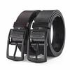 Men's PU Vintage Pin Buckle Leather Belt - Casual & Business Versatile Accessory for Jeans