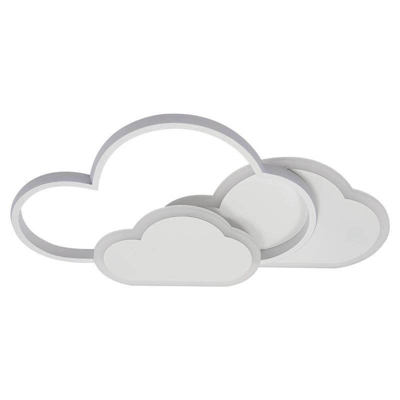 Светодиодный потолочный светильник Cloud белого цвета для спальни, гостиной, столовой, кабинета, кухни, потолочная люстра для дома
