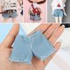 11.5" 1/6 BJD Dolls Leather Pants Shorts Clothes Accessories Floral Jeans Dolls Trousers