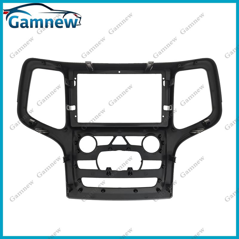 9 Inch Car Frame Fascia Canbus Box Adapter Android Radio Dash Fitting Panel Kit For Jeep Grand Cherokee 2014 - 2017