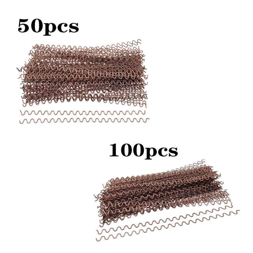 Dent Pulling Wire 50x/100x 320mm Point Welding Electrodes Wave Wires Spotter Consumable for Automotive Sheet Metal Repair