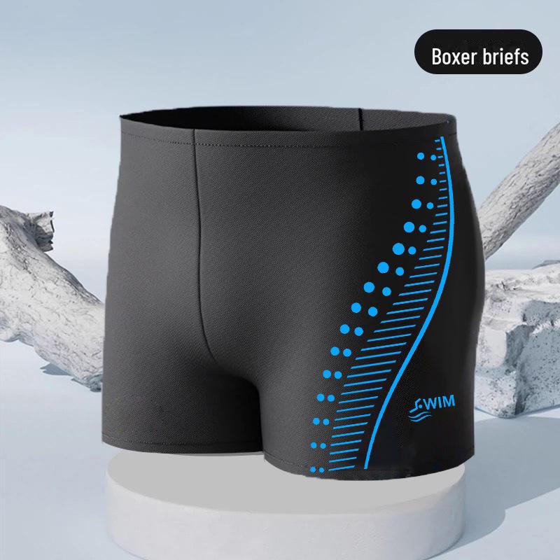 Мужские быстросохнущие нейлоновые плавки - Simple Fashion Hot Spring Swimwear