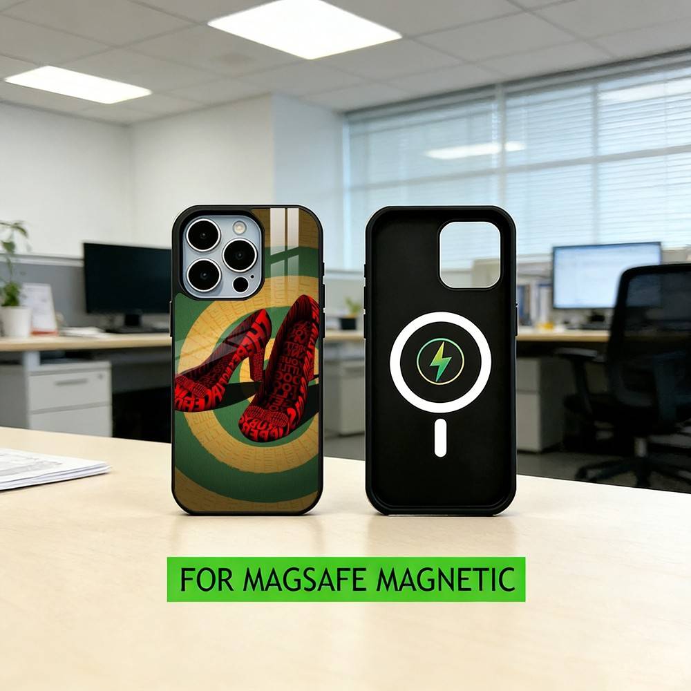 Чехол для телефона с фильмом «Волшебник страны Оз» для iPhone 17, 16, 15, 14, 13, 12, 11 Plus, Pro, магнитный для Magsafe, беспроводной зарядки